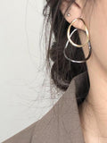 Mojoyce-Drop Pendent Simple Earrings