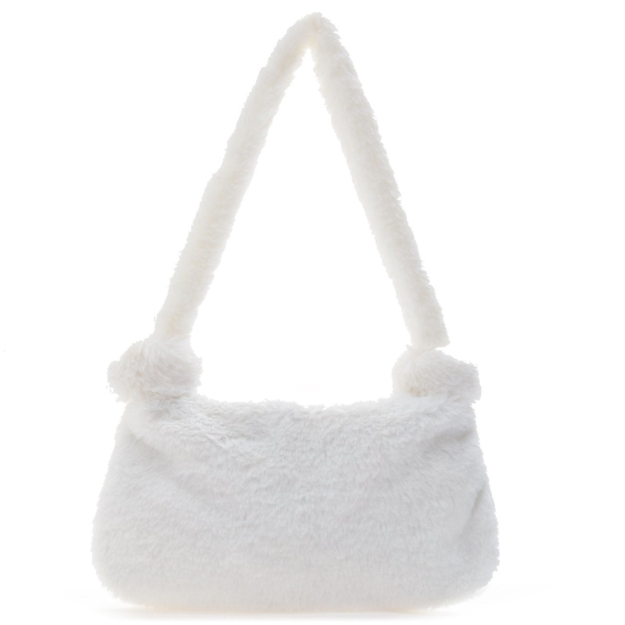 MOJOYCE-Plush Underarms One-shoulder Handbag