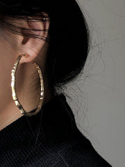 Mojoyce-Original Geometry Circular Earrings Accessories