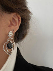 Mojoyce-Original Irregular Geometry Alloy Earrings