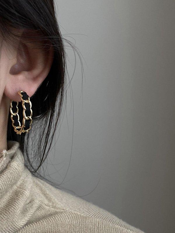 Mojoyce-Original Geometry Circular Earrings Accessories