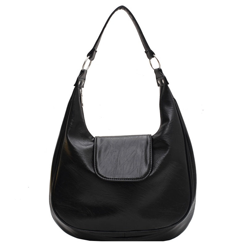 MOJOYCE-Vintage Pu Leather Shoulder Bag