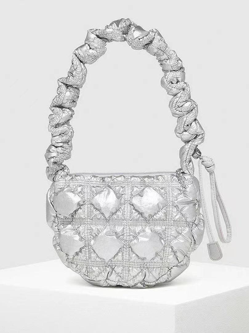 Mojoyce-Mini Cloud Pleated Bag