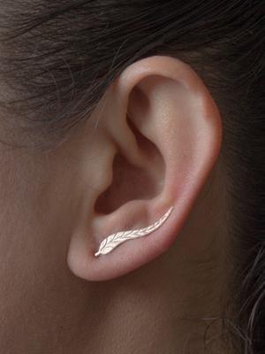 Mojoyce-Leaf Pattern Earring Accessories
