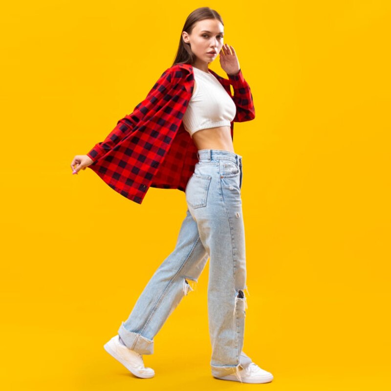 Mojoyce Cardigan Casual Plaid Fashion Woman Blouses 2022 Autumn Long Sleeve Pocket Comfort Home Wear Top Sport Streetwear