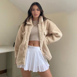 Mojoyce Sexy High Waist With Underwear Pleated Skirt Summer Fashion White Solid Mini Skirt Female Casual Short A-line Skirt 2022