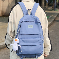 Back to School Female Male Cute Waterproof Backpack Trendy Girl Boy Student School Bag Lady Men Kawaii Travel Backpacks Cool Women College Bags