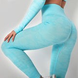 Mojoyce Camouflage Yoga Pants Workout Push Up Leggings Women Gym Clothing Fitness High Waist Tights Seamless Sportswear