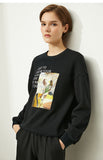Christmas Gift Mojoyce Winter Sweatshirt For Women Casual Printed Thicken Pullover Tops Women's Hoodies Sweatshirts Clothing