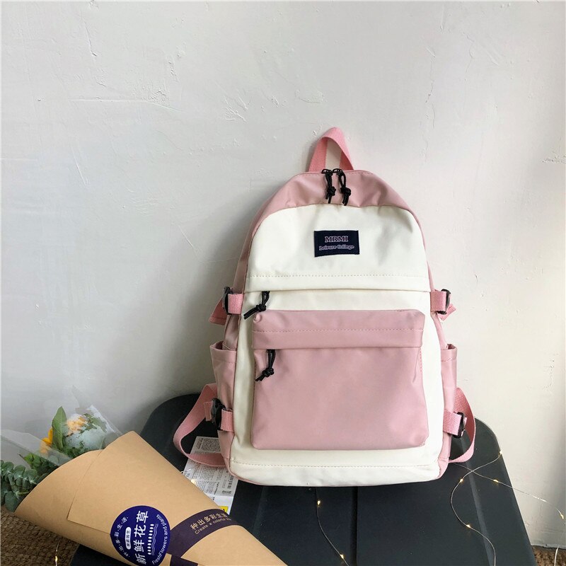 Mojoyce 2022 Large Capacity Women Backpack Fashion Schoolbag Backpacks for Teenager Girls Female High School College Student Book Bags Female