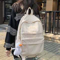 Back to School Female Male Cute Waterproof Backpack Trendy Girl Boy Student School Bag Lady Men Kawaii Travel Backpacks Cool Women College Bags