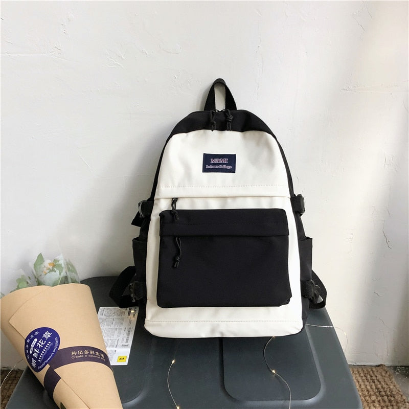 Mojoyce 2022 Large Capacity Women Backpack Fashion Schoolbag Backpacks for Teenager Girls Female High School College Student Book Bags Female