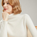 Mojoyce 2022 Fall/Winter Women Sweater Turtleneck Cashmere Sweater Women's Wool Knit Pullover Long-Sleeve Slim Bottoming Shirt Larg Size