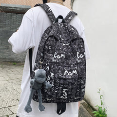 Back To School Female Trendy Men Backpack Cool Girl Student Male School Bag Ladies Fashion Laptop Nylon Backpack Women Book Boy Bags Travel New