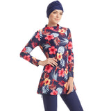 New Burkinis Muslim Swimwear Islamic Swimsuits Women Girls Plus Size Full Cover Modest Islamic Swimming Suits