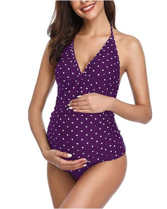 Mojoyce Maternal Swimwear Premaman Women Swimsuit Plus Size Female Maternity Swimsuit Bathing Suit Beach Monokini