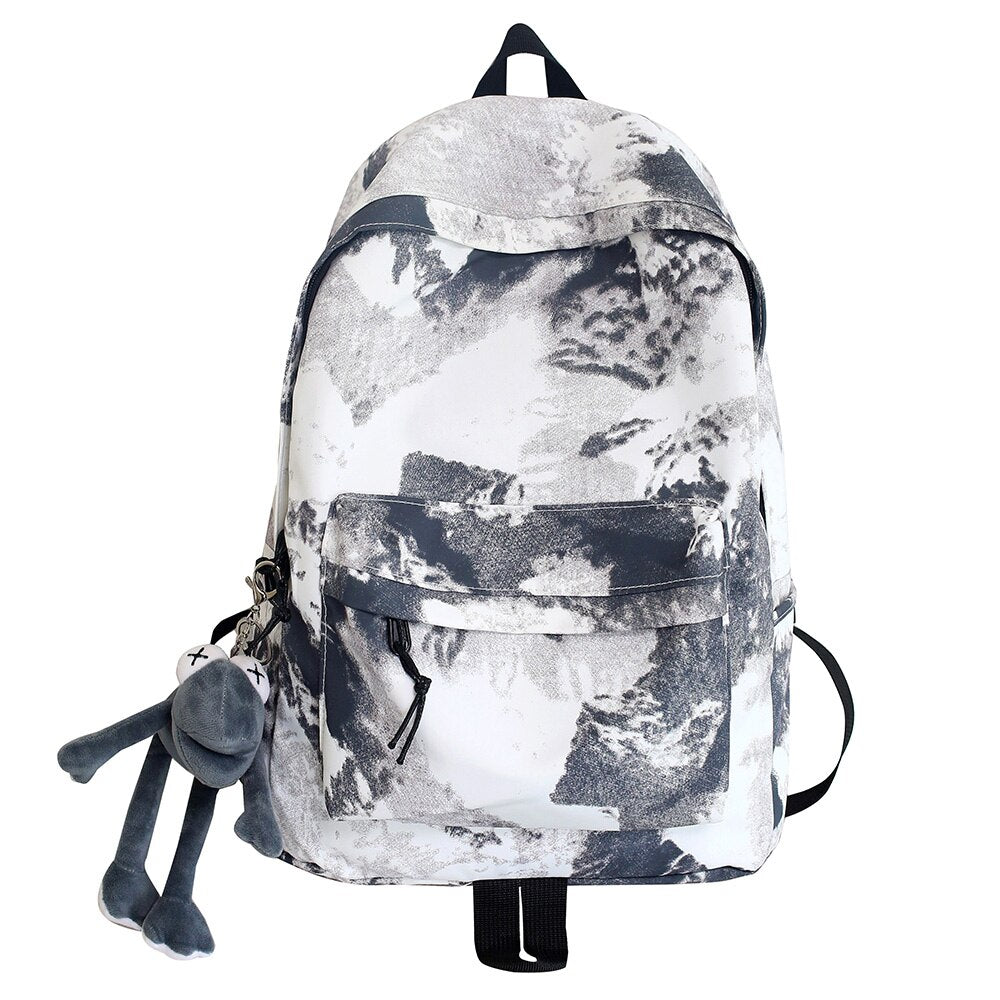 Back To School Female Trendy Men Backpack Cool Girl Student Male School Bag Ladies Fashion Laptop Nylon Backpack Women Book Boy Bags Travel New