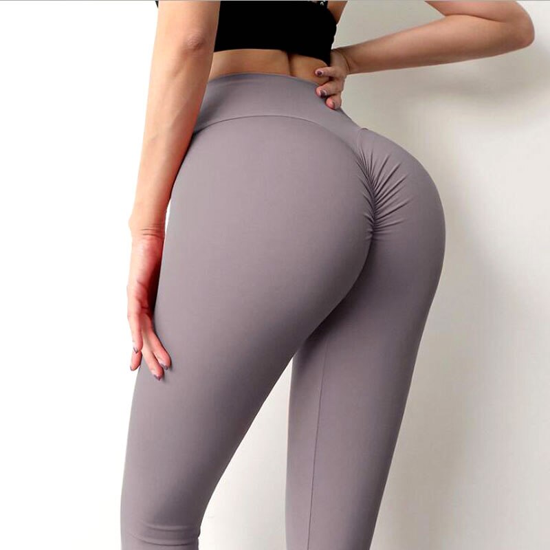 Mojoyce Seamless Sport Leggings Fitness Yoga Pants Push Up Tights Women High Waist Gym Clothing Workout Solid Color Leggins