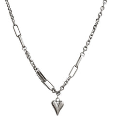 Mojoyce-SHARP HEART NECKLACE