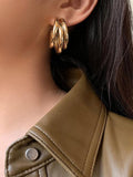 Mojoyce-Versatile Minimalist 925 Silver Needle Earrings