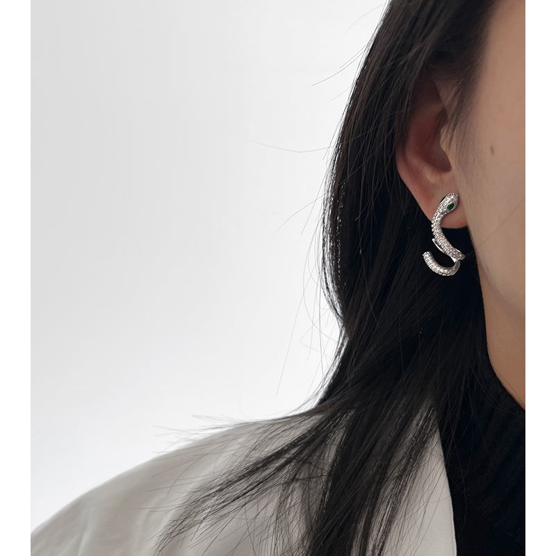 Mojoyce-SNAKE EARRINGS