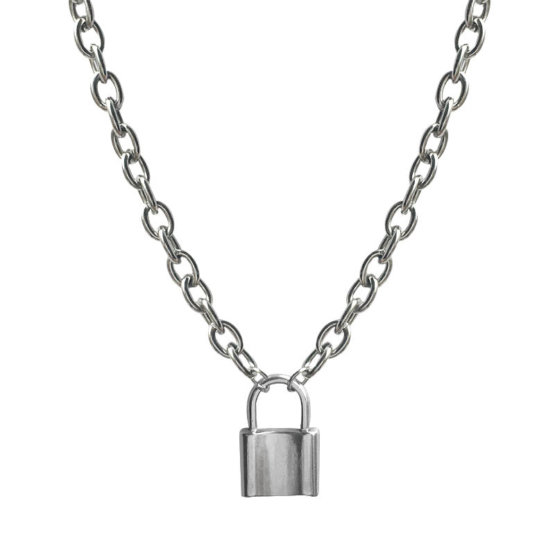 Mojoyce-LOCK NECKLACE