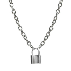 Mojoyce-LOCK NECKLACE