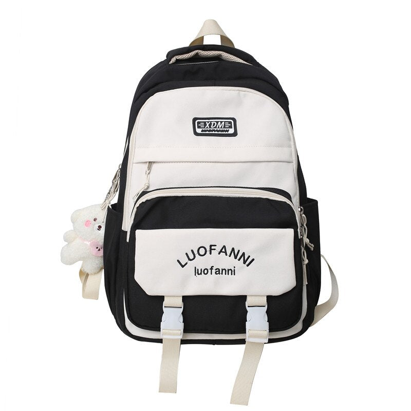 Back to School Girl Kawaii Travel Harajuku Book Backpack Ladies Student Bag Trendy Female Laptop College Backpack Fashion Women Cute School Bag