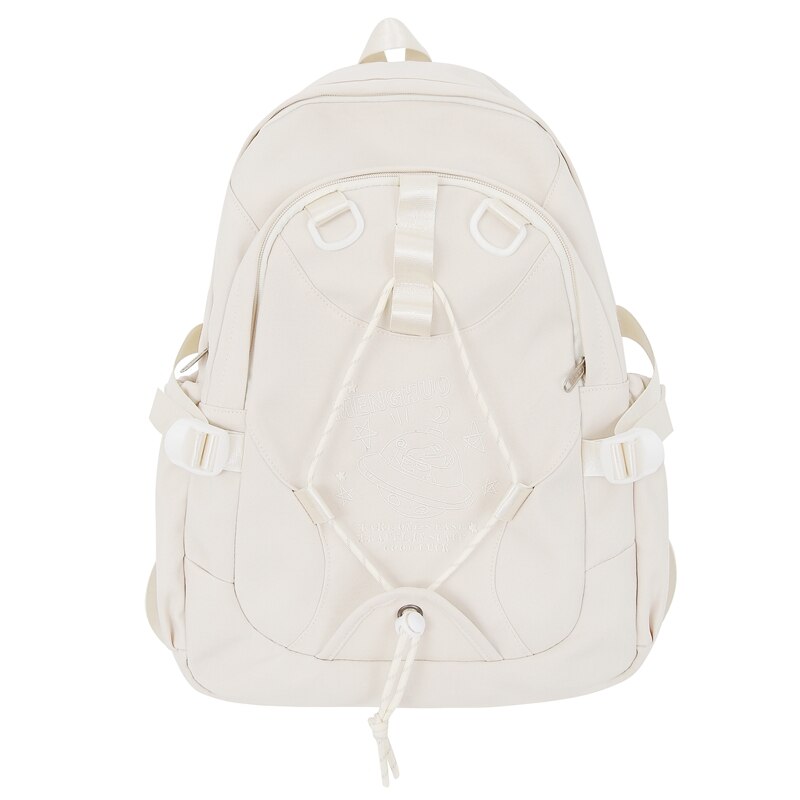 Back to School Fashion Lady Travel Embroidery Book Bag Trendy Female Cute Nylon Backpack Women Laptop School Bag Girl College Backpacks Leisure