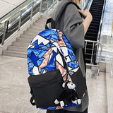 Back To School Women Graffiti School Bag Cool Lady Harajuku College Backpack Trendy Girl Travel Book Backpack Fashion Female Laptop Student Bag
