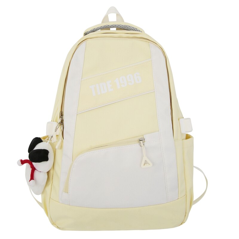Back to School Cool Lady Nylon Student Bag Fashion Female Cute Laptop Leisure College Backpack Girl Kawaii Travel Book Backpack Women SchoolBag