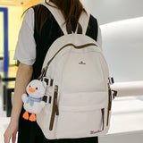 Back to School Cool Women Nylon School Bag Trendy Lady Kawaii College Backpack New Girl Travel Book Backpack Fashion Female Laptop Student Bags