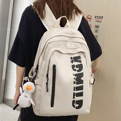 Back to School Men Ladies High Capacity Travel Leisure Bag Women Green School Backpack New Girl Boy Laptop College Fashion Female Male Book Bag