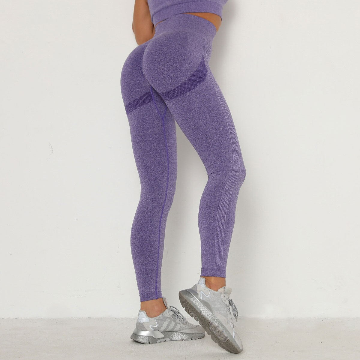 Mojoyce Gym Sport Leggings Women Seamless Yoga Pants Fitness Push Up High Waist Tights Workout Running Training Scrunch Leggings Pants