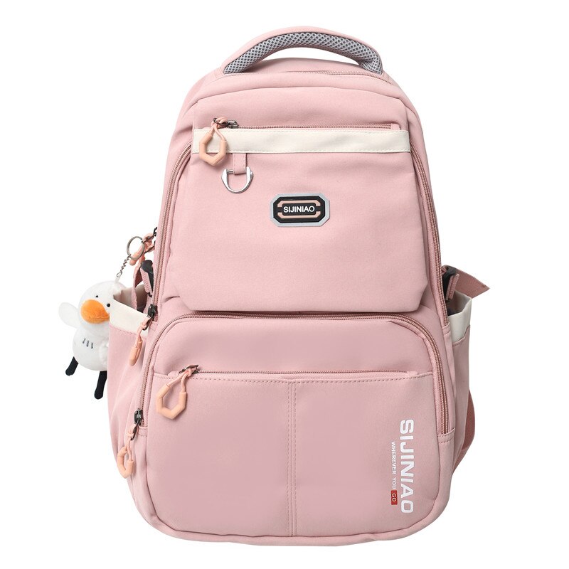 Back To School Women Waterproof School Bag High Capacity Fashion Lady Male College Backpack Girl Travel Boy Leisure Book Female Laptop Bags