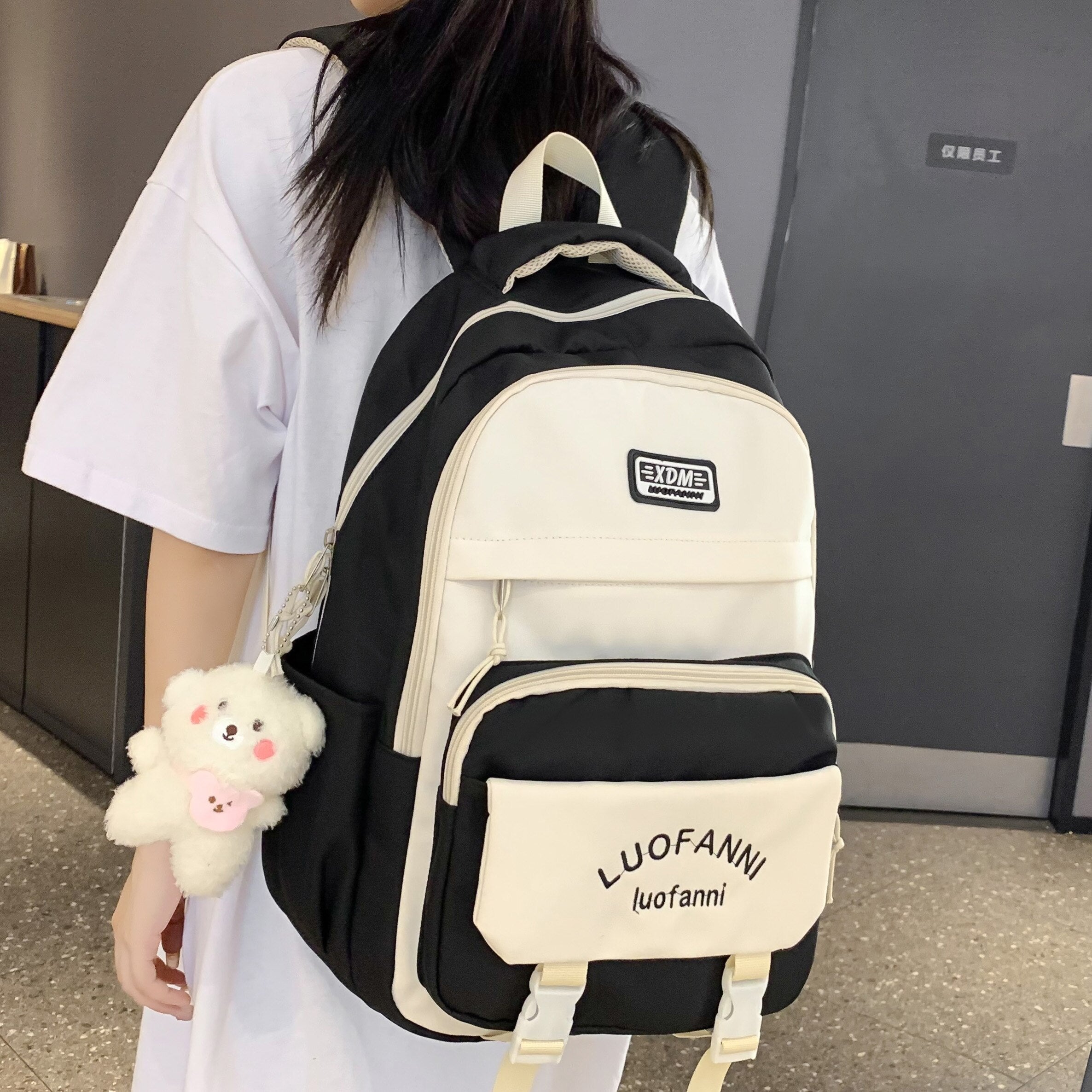 Back to School Girl Kawaii Travel Harajuku Book Backpack Ladies Student Bag Trendy Female Laptop College Backpack Fashion Women Cute School Bag