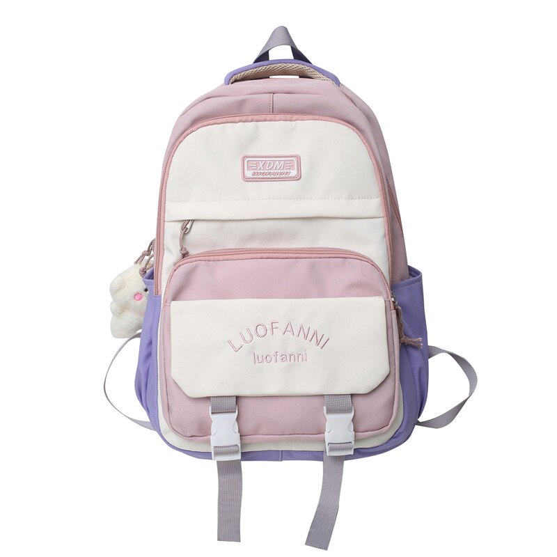 Back to School Girl Kawaii Travel Harajuku Book Backpack Ladies Student Bag Trendy Female Laptop College Backpack Fashion Women Cute School Bag