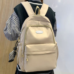 Back to School Trendy Female Cute Nylon University Backpack Women Laptop School Bag Girl Leisure College Backpack Fashion Lady Travel Book Bags