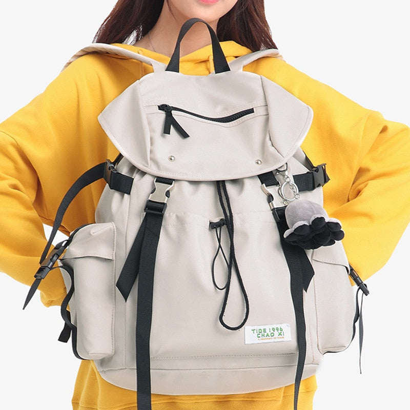 Back To School Fashion Girl Boy Laptop College Backpack Cool Lady Men Travel Leisure Student Bag Female Male Book Bag Women School Rucksack New