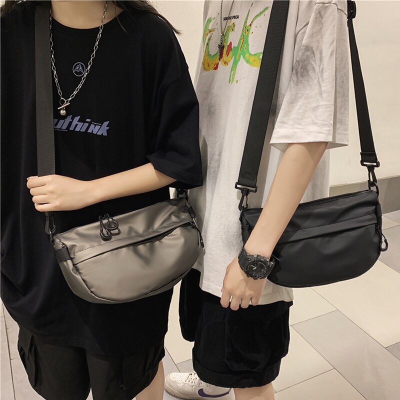 2023 Casual Solid Color Women Bags Luxury Designer Shoulder HandBag Nylon Cloth Lady Messenger Mobile Phone Bag Wholesale