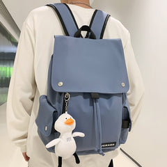 Back to School Men Women White Travel School Backpack New Female College Bag Cool Trendy Fashion Girl Boy Student Backpack Ladies Male Book Bag