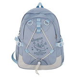 Back to School Fashion Lady Travel Embroidery Book Bag Trendy Female Cute Nylon Backpack Women Laptop School Bag Girl College Backpacks Leisure