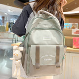 Mojoyce Trendy Female High Capacity School Bag Cute Waterproof Ladies Travel Laptop Women College Backpack Girl Book Bags Fashion Kawaii