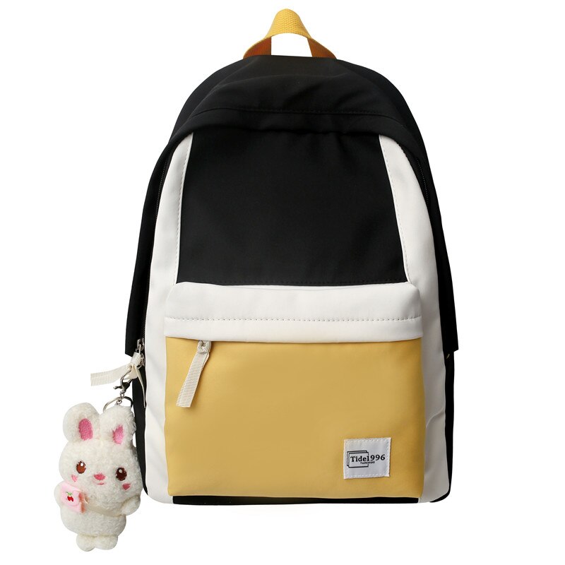 Back to School Female Cute Harajuku College Backpack Women Laptop School Bag Nylon Fashion Girl Travel Book Backpack Ladies Leisure Kawaii Bags