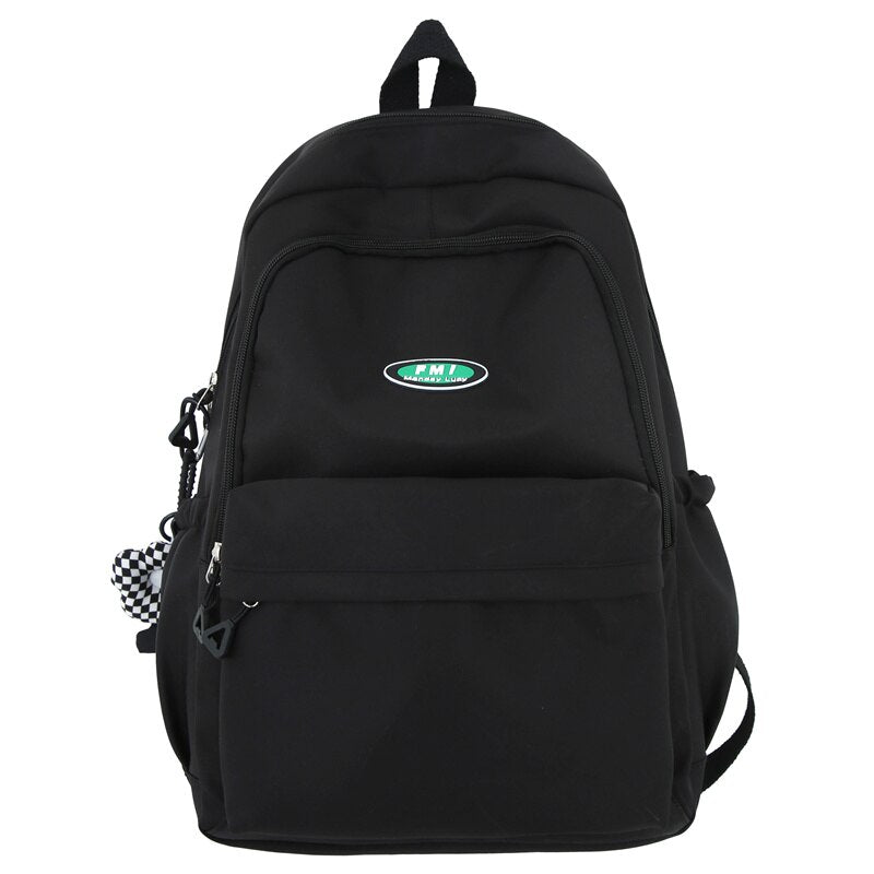 Back to School Trendy Female Cute Nylon University Backpack Women Laptop School Bag Girl Leisure College Backpack Fashion Lady Travel Book Bags