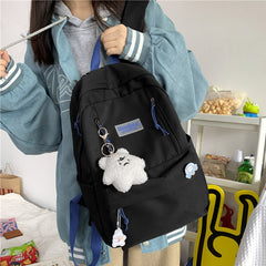 Women Backpack Teenage Girls Laptop Rucksack Student Shoulder School Bag Korean Style Schoolbag 2021 Boys Bagpack Mochila