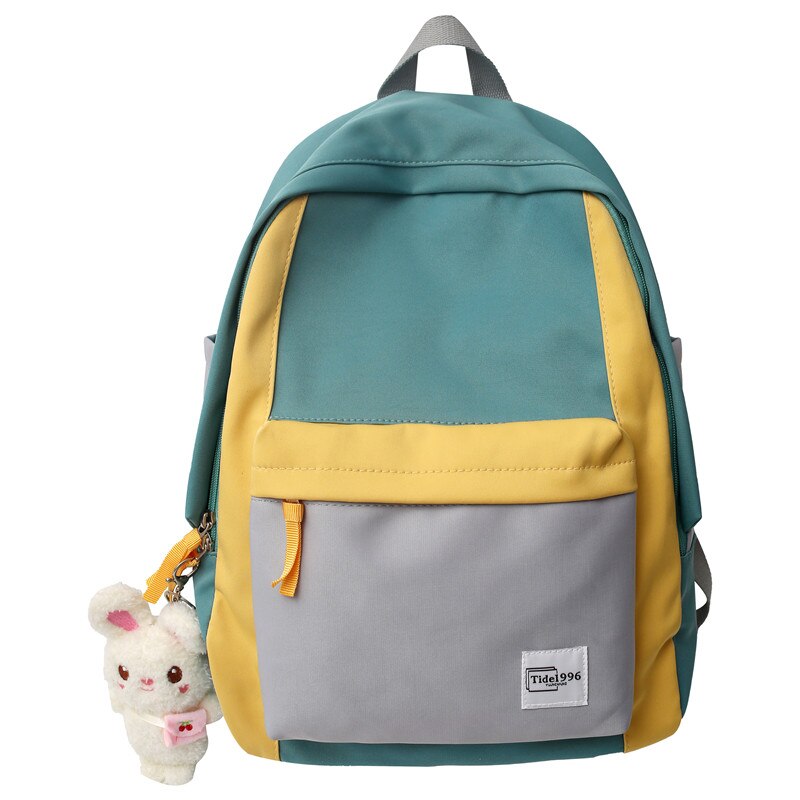 Back to School Female Cute Harajuku College Backpack Women Laptop School Bag Nylon Fashion Girl Travel Book Backpack Ladies Leisure Kawaii Bags