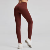 Mojoyce Ribbed Yoga Pants Women Seamless Push Up Sport Leggings Fitness Pants Tights Gym Workout Drawstring Scrunch  Legging