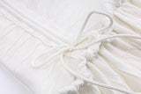 MOJOYCE-Women Summer Sexy y2k Fairy Dress Casual Loose Dress Lace Up Ruffle Halter Mini Dress