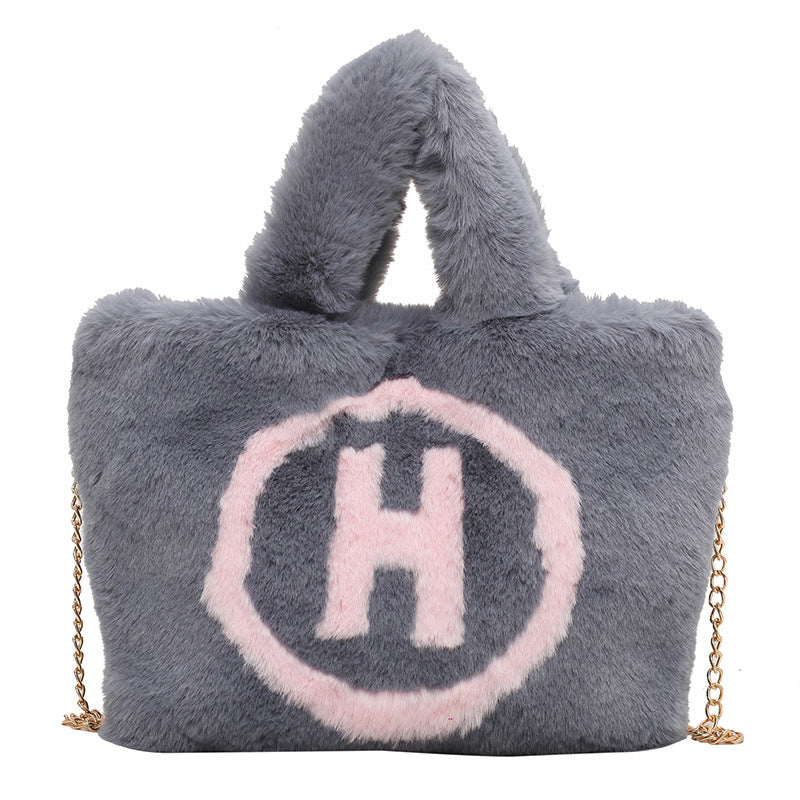 MOJOYCE-Plush Color Crossbody Bag